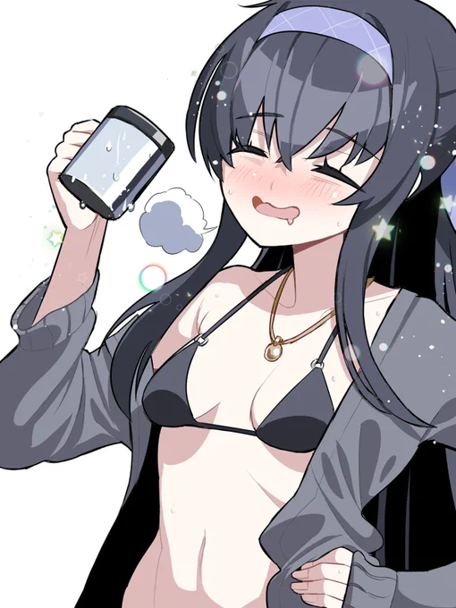 #ブルアカ まだまだあつぃ～