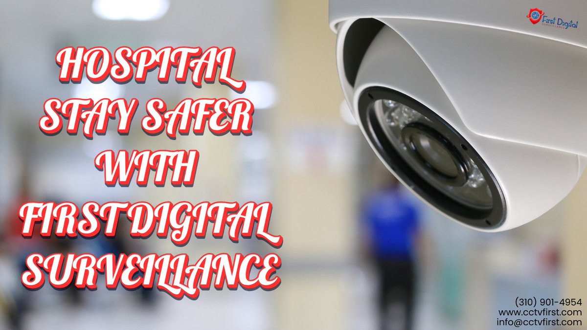 cctv1st's tweet image. Hospital security matters 🏥 First Digital Surveillance just finished a full CCTV install in Los Angeles. Secure your facility with proven systems.

📞 (310) 901-4954
📧 info@cctvfirst.com
🔗 cctvinstallation-losangeles.com/cctv-installat…
#securitycamera #cctvinstallation #accesscontrollosangeles
