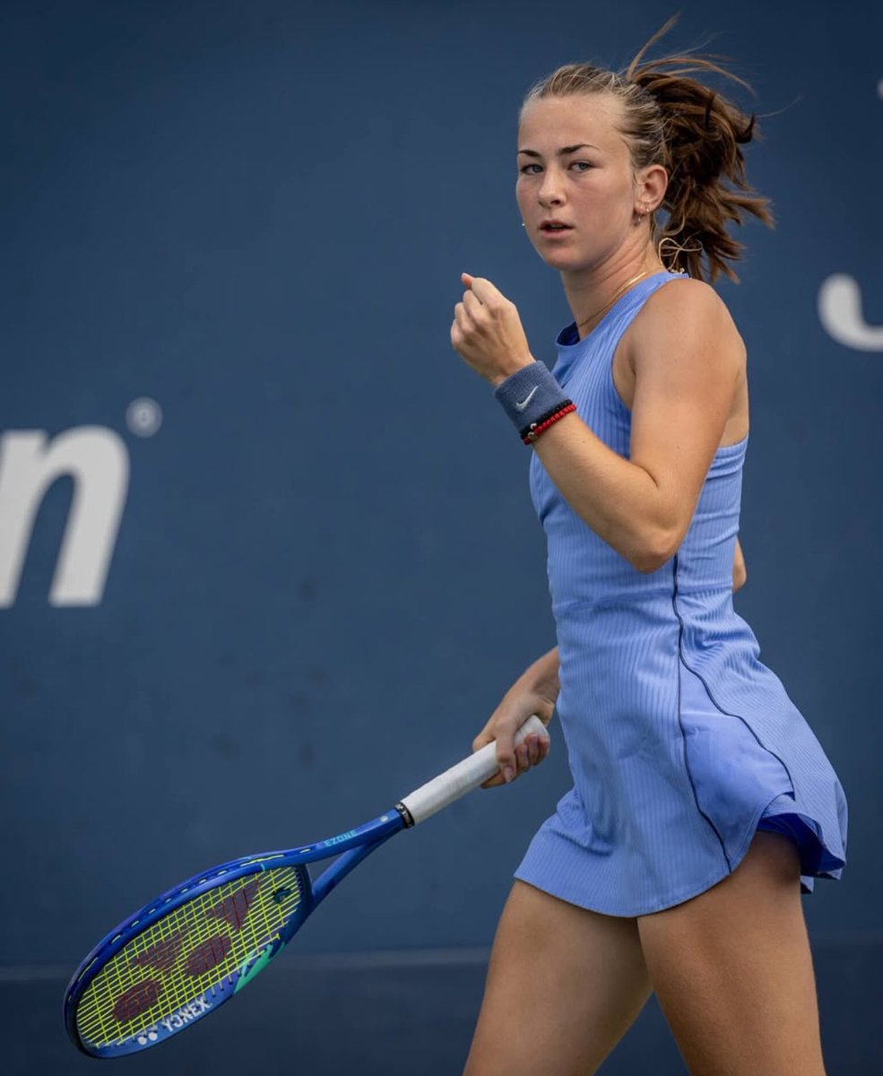 MIKA MARCHES ON!!!!!🔥🔥

Last years champion 16 year old Mika Stojsavljevic🇬🇧is into the Last 16 after she beat Deniz Dilak🇹🇷 6-3 7-6 at the US Open Juniors👏🏼👏🏼👏🏼

What an incredible performance from Mika🇬🇧💪🏼

📸<a href="/ITFTennis/">ITF</a>
