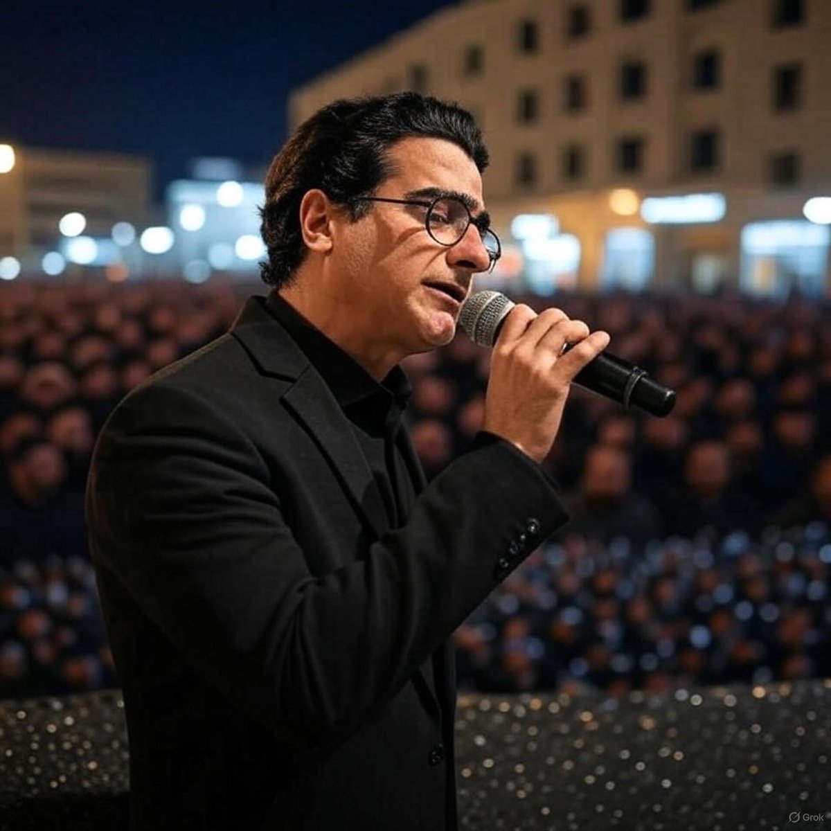 amirrezaazadeh1's tweet image. میدان آزادی، جمعه شب شاهد بزرگترین کنسرت خیابانی ایران با صدای #همایون_شجریان خواهد بود.
قرار است تهران ساعات خوشی را با فخر موسیقی کشور تجربه کند!