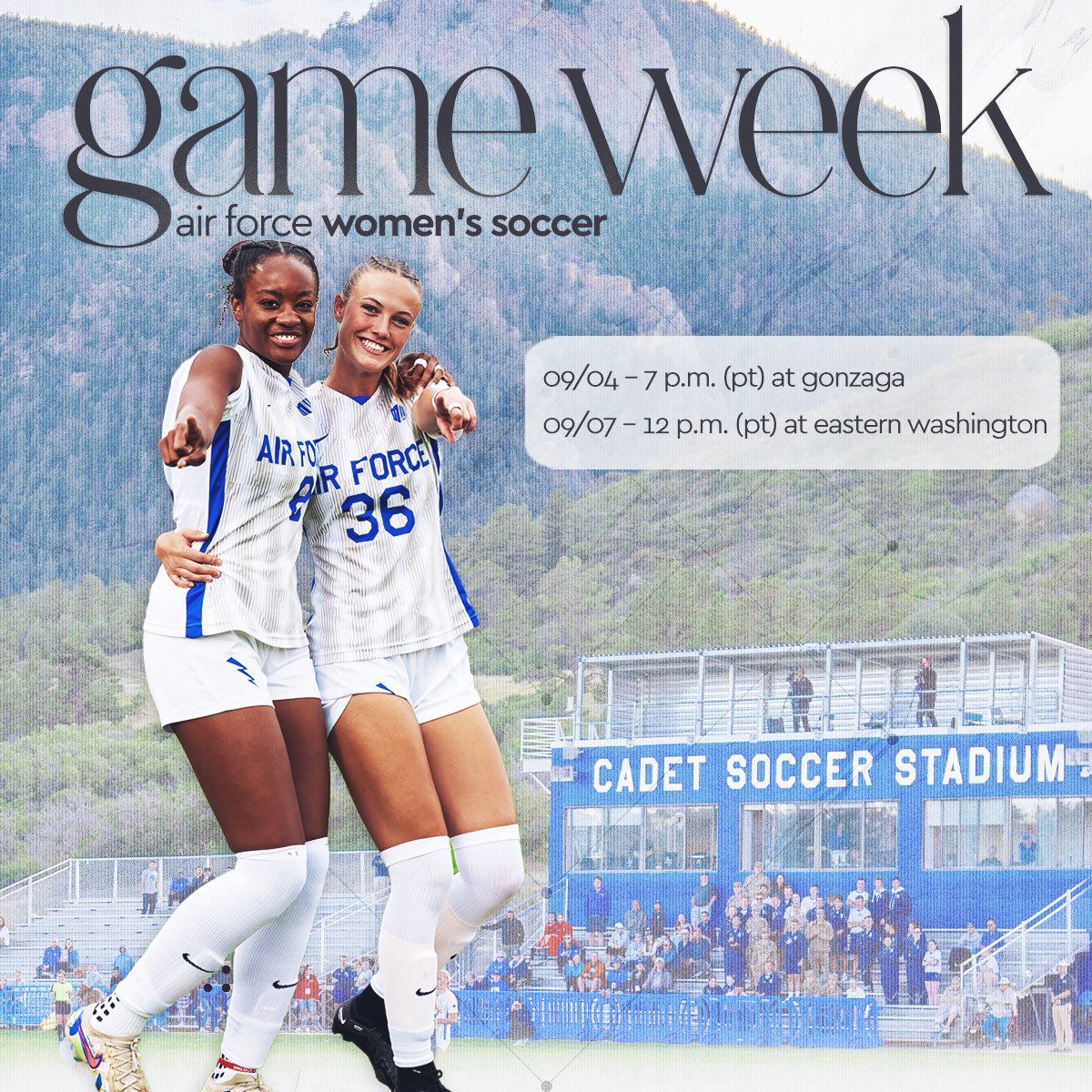 Comin’ at ya from the Evergreen State this week! 🌲

#FlyFightWin