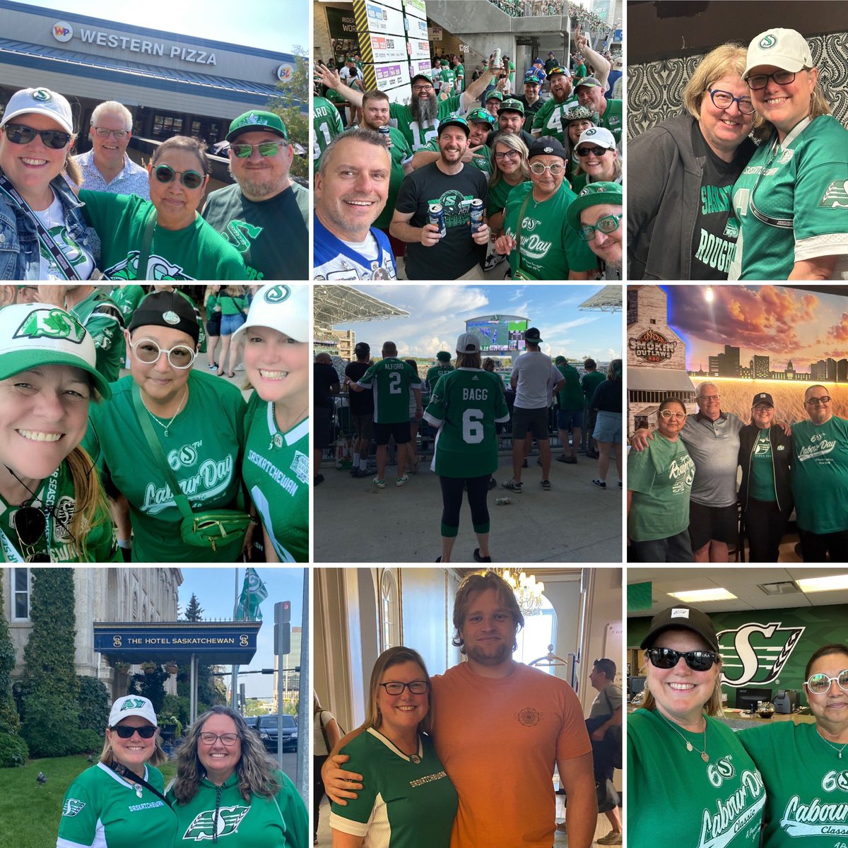 Sue Bates (@suebatesq91) on Twitter photo #RiderNation! You always make this Ontario gal feel so welcome. A fantastic #LDWeekend. And to think it all started with #6. He may have have brought me to the <a href="/sskroughriders/">Saskatchewan Roughriders</a>, but #RiderFam & #CFLFam are the reasons I have stayed. My 🏈 heart is full! Thank you 💚🤍
#RiderPride #RiderNation! You always make this Ontario gal feel so welcome. A fantastic #LDWeekend. And to think it all started with #6. He may have have brought me to the <a href="/sskroughriders/">Saskatchewan Roughriders</a>, but #RiderFam & #CFLFam are the reasons I have stayed. My 🏈 heart is full! Thank you 💚🤍
#RiderPride