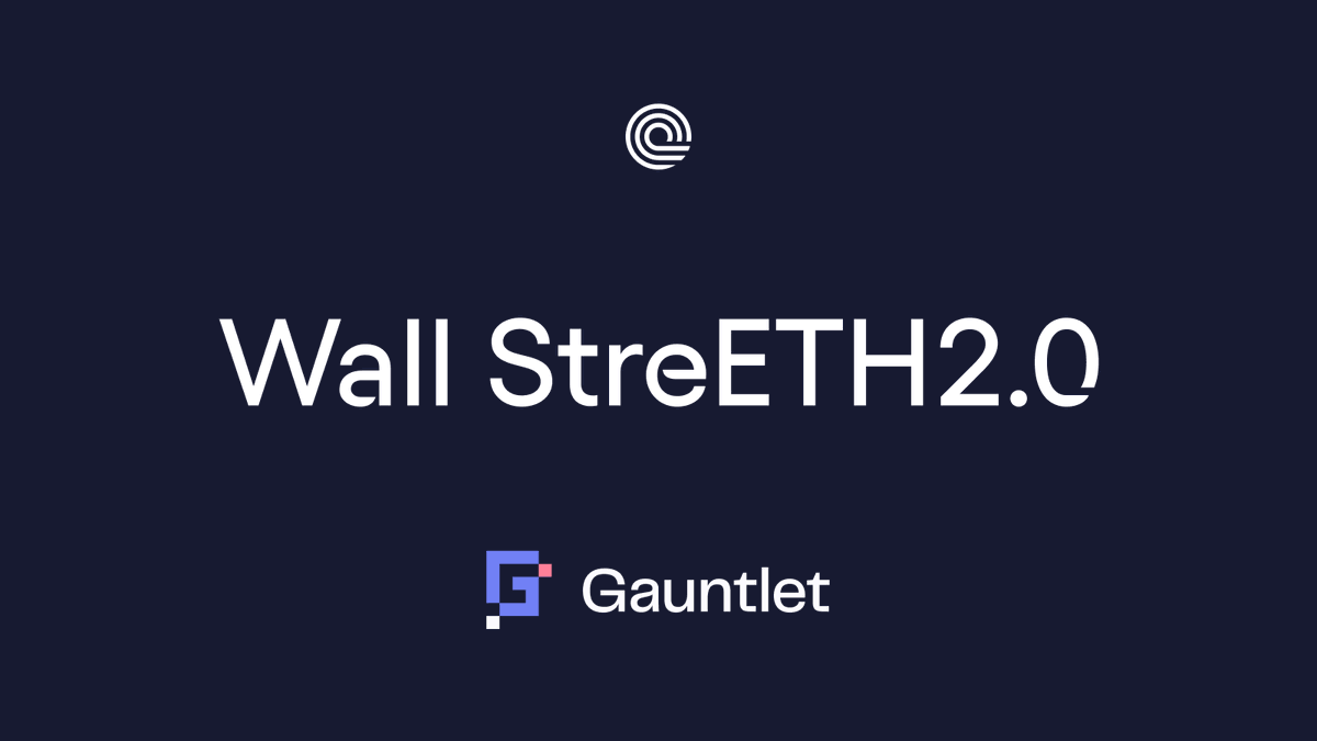 gauntlet_xyz's tweet photo. The future of finance is happening on @ethereum

We're collaborating with @OndoFinance and @MorphoLabs to drive onchain use cases for tokenized equities on Ethereum Mainnet.

Stay tuned for more! https://t.co/LzKIwU5oeY