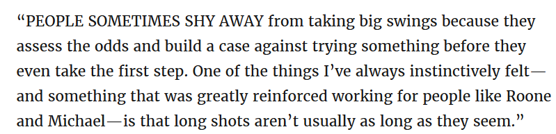 Bob Iger on swinging for the fences