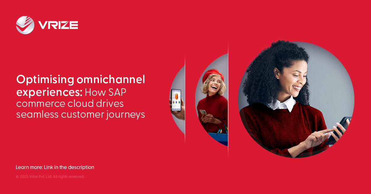 VrizeInc's tweet image. Discover how SAP Commerce Cloud simplifies shopping journeys, delivers personalized experiences, and builds stronger loyalty for both B2B and B2C customers.

🔗 Read more: vrize.com/insights/blogs…

#SAPCommerceCloud #Ecommerce #OmnichannelExperiences #DigitalTransformation #VRIZE