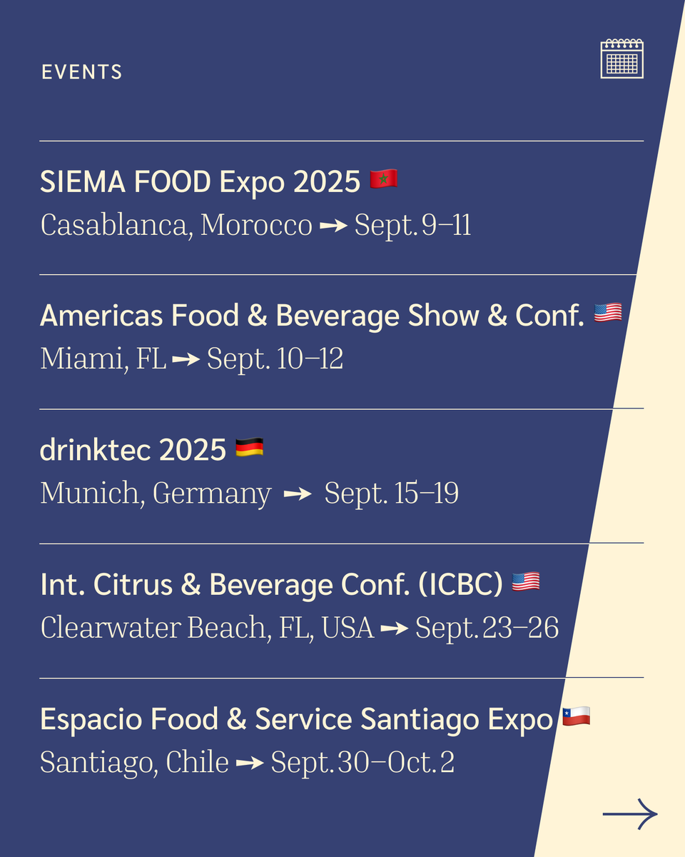ClaretPlan's tweet image. 🍷✈️ Planning your September 2025 travel calendar?

Here’s your roundup of can’t-miss beverage alcohol industry events across the globe — from Munich to Miami. Perfect for networking, trend-spotting, and raising a glass with industry peers. 🥂 

#BevAlc #WineBusiness
