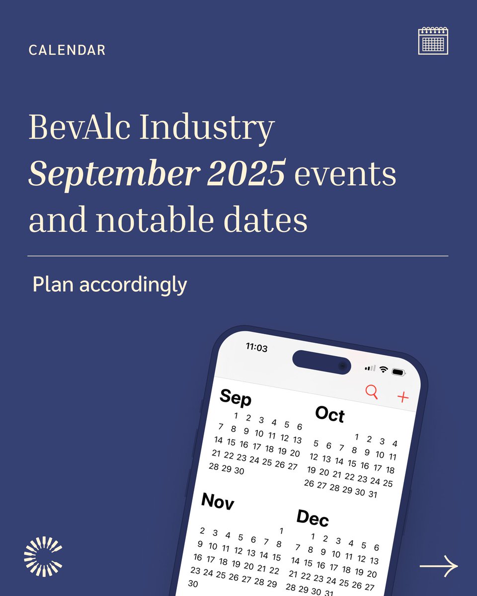 ClaretPlan's tweet image. 🍷✈️ Planning your September 2025 travel calendar?

Here’s your roundup of can’t-miss beverage alcohol industry events across the globe — from Munich to Miami. Perfect for networking, trend-spotting, and raising a glass with industry peers. 🥂 

#BevAlc #WineBusiness