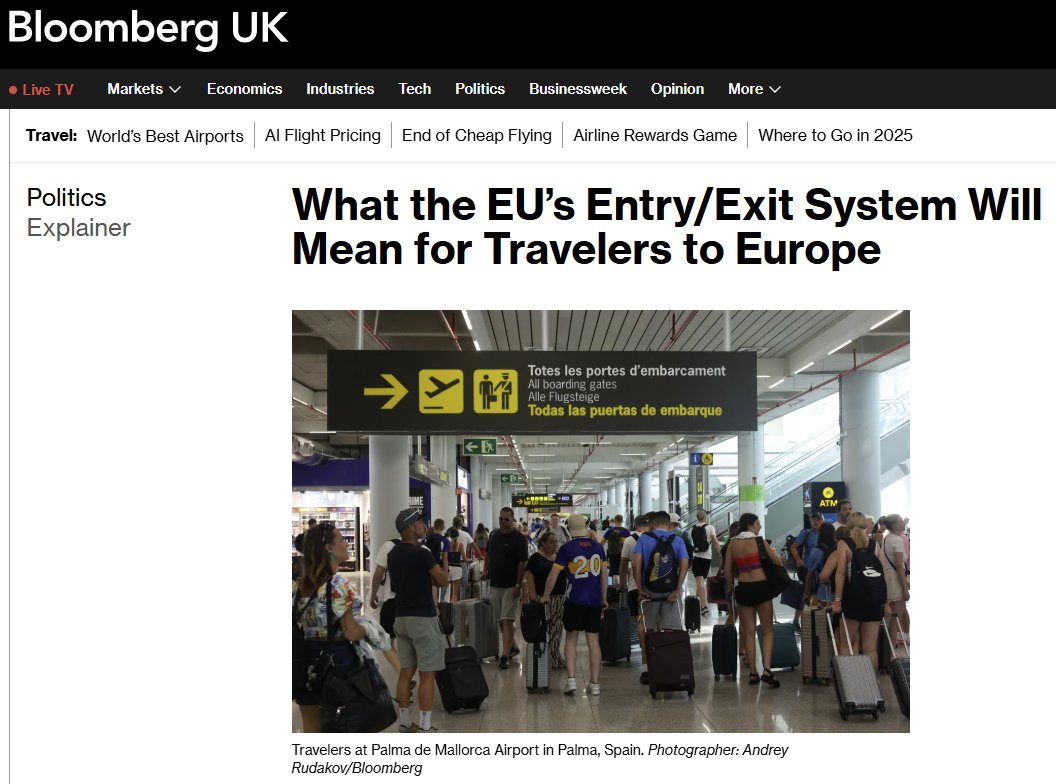 On the surface, the EU's new Entry/Exit system looks like a security win. But I see potential for a catastrophic breach....

Collecting and storing the biometric data of millions of travellers creates a glaring target for bad actors. 🎯

Cybersecurity cannot be an afterthought.