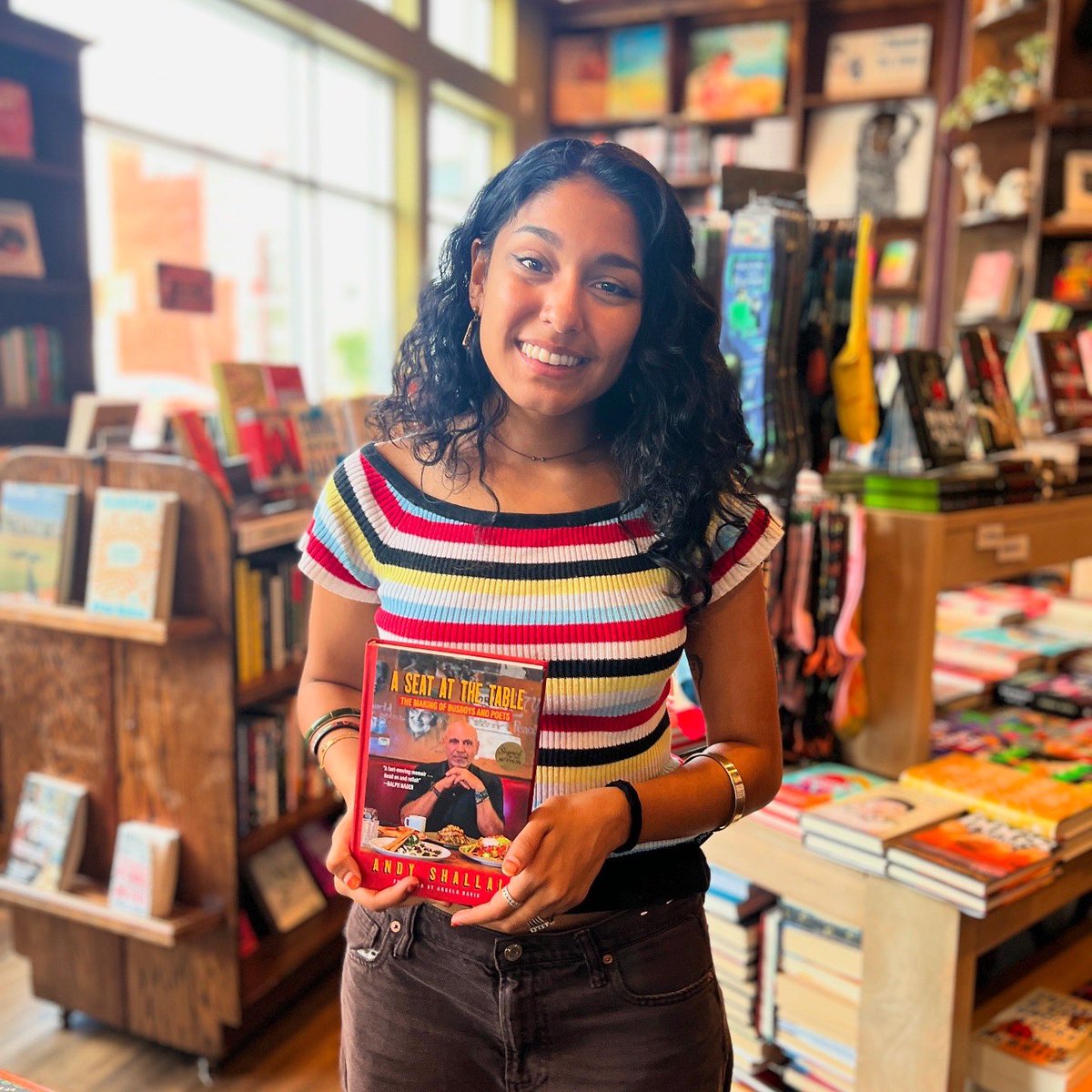 busboysandpoets's tweet image. 🚨 🎉✨ Today we celebrate the release of Andy Shallal’s A Seat at the Table! A book that reminds us change begins when we come together with open hearts, open minds, and a seat for all. 🪑📖 #ASeatAtTheTable