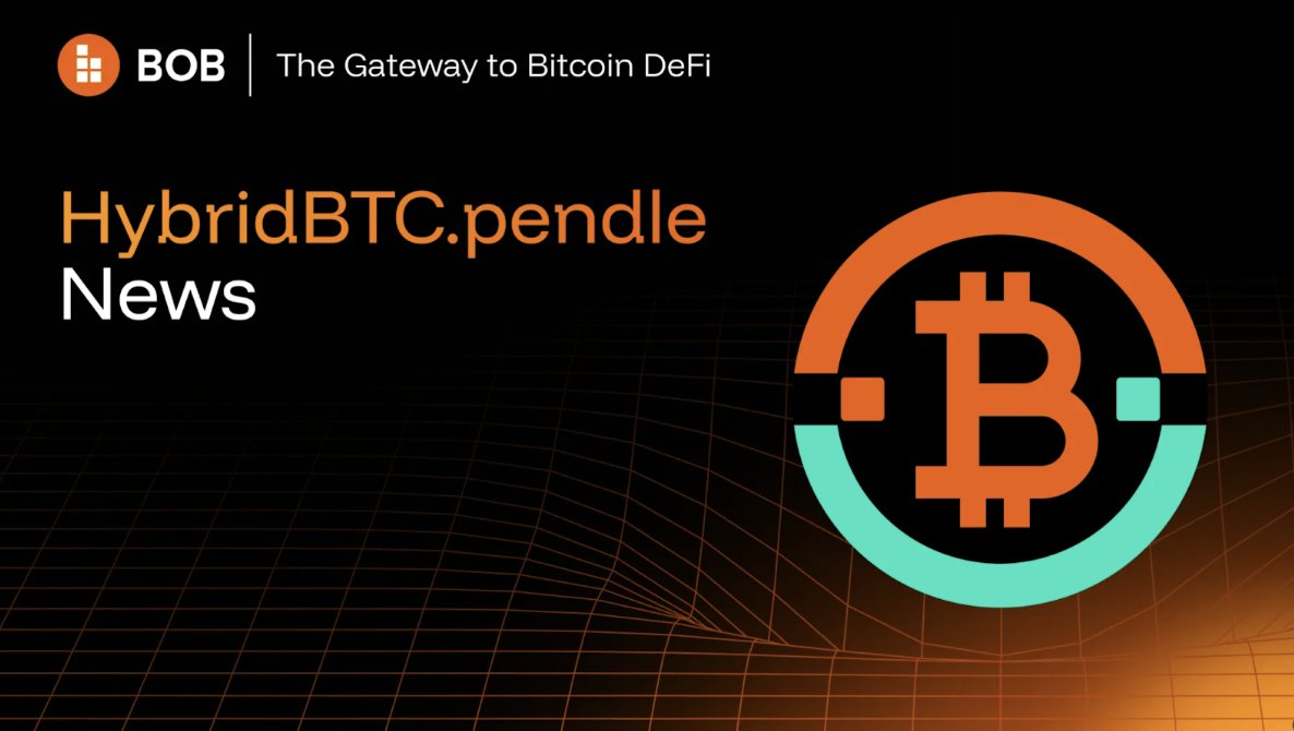 BOB (@build_on_bob) on Twitter photo HybridBTC.pendle delivered strong results: 10k+ users earned 4-12% yield on their BTC.
With the vault winding down on 8 September, now’s the perfect time to explore new yield strategies on BOB, including <a href="/SolvProtocol/">Solv Protocol</a>'s new BTC+ and SolvBTC.JUP vaults.
Get all the key info & HybridBTC.pendle delivered strong results: 10k+ users earned 4-12% yield on their BTC.
With the vault winding down on 8 September, now’s the perfect time to explore new yield strategies on BOB, including <a href="/SolvProtocol/">Solv Protocol</a>'s new BTC+ and SolvBTC.JUP vaults.
Get all the key info &