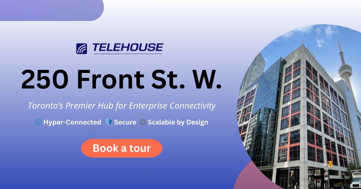 Hidden right near the Metro Toronto Convention Centre, lies a vital part of Toronto’s connectivity ecosystem.  

🏢 This facility offers critical cloud-hosting and colocation services, offering the fastest, most reliable routes to key North American markets.  

Located at 250