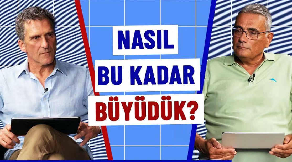 📌 KKM’nin maliyeti hala devam ediyor.. Üstelik büyüyerek.

📌TCMB’nin faiz kararı büyüme verileri ile zordu bugünkü gelişmeyle artık iyice zorlaştı

Daha bir çok konuyu <a href="/MeseleEkonomi/">Mesele Ekonomi</a> ‘de Kerim Rota (<a href="/kerimrota/">Kerim Rota</a> ) ile #pusula programında konuştuk.. 

👇🏻👇🏻

youtu.be/3S5ZekpQ43Y?si…
