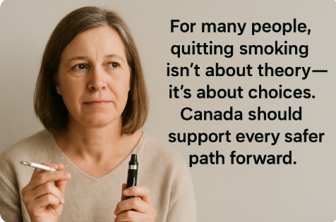 VapinSquirrel's tweet image. Quitting smoking isn’t about theory—it’s about choices. Canada should support every safer path forward. Public health should be about saving lives—not judging how people get there. Quitting smoking isn’t one-size-fits-all. My 2nd blog 👇ivanna499.substack.com/p/the-battle-a… 🐿️#THRWorks #vaping