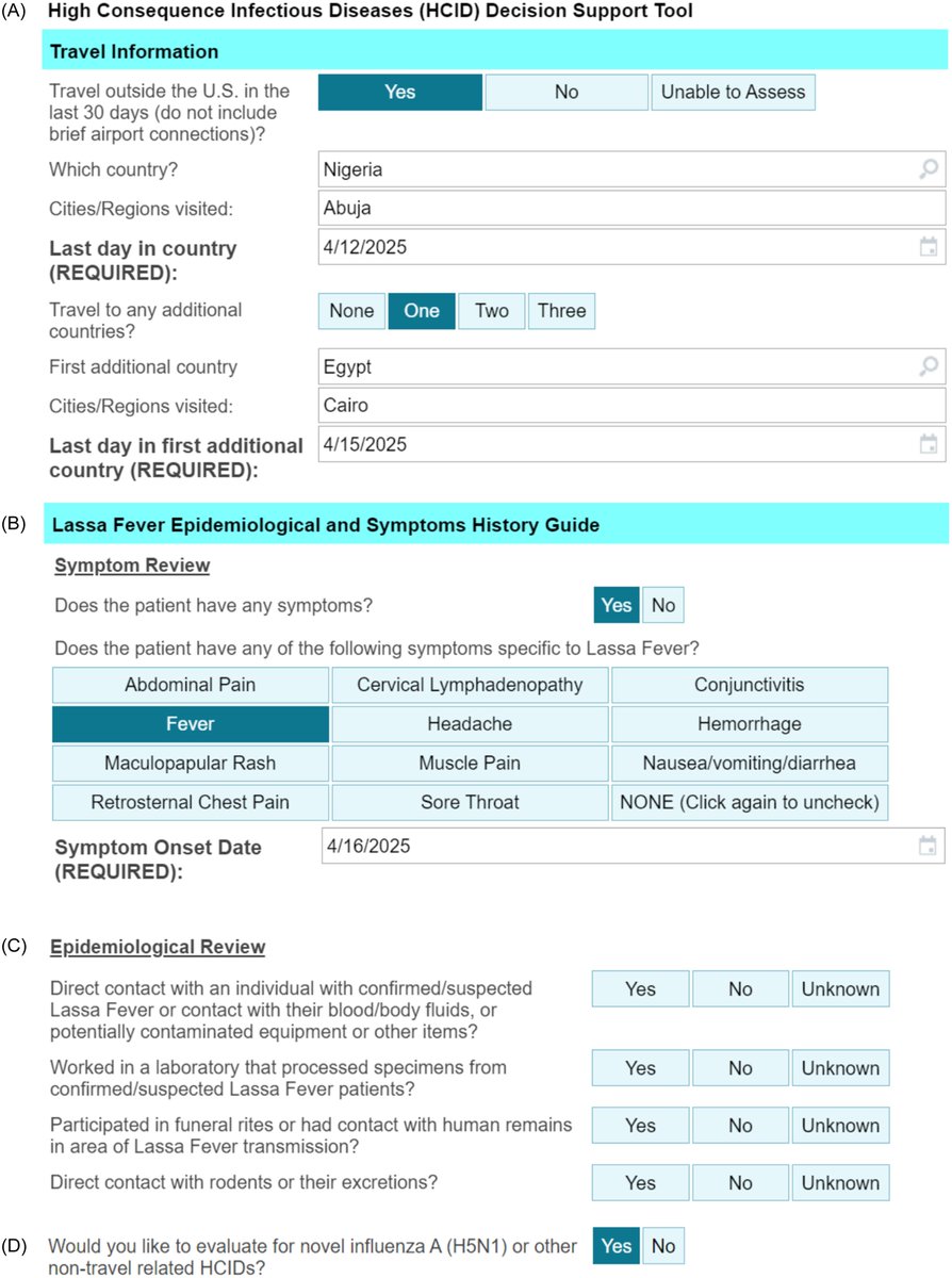 #IDTwitter OPEN ACCESS <a href="/ASHE_Journal/">ASHE Journal</a>   Don’t know much about geography? Decision support for the evaluation of patients with suspected high consequence infectious diseases bit.ly/4mCn4mB
