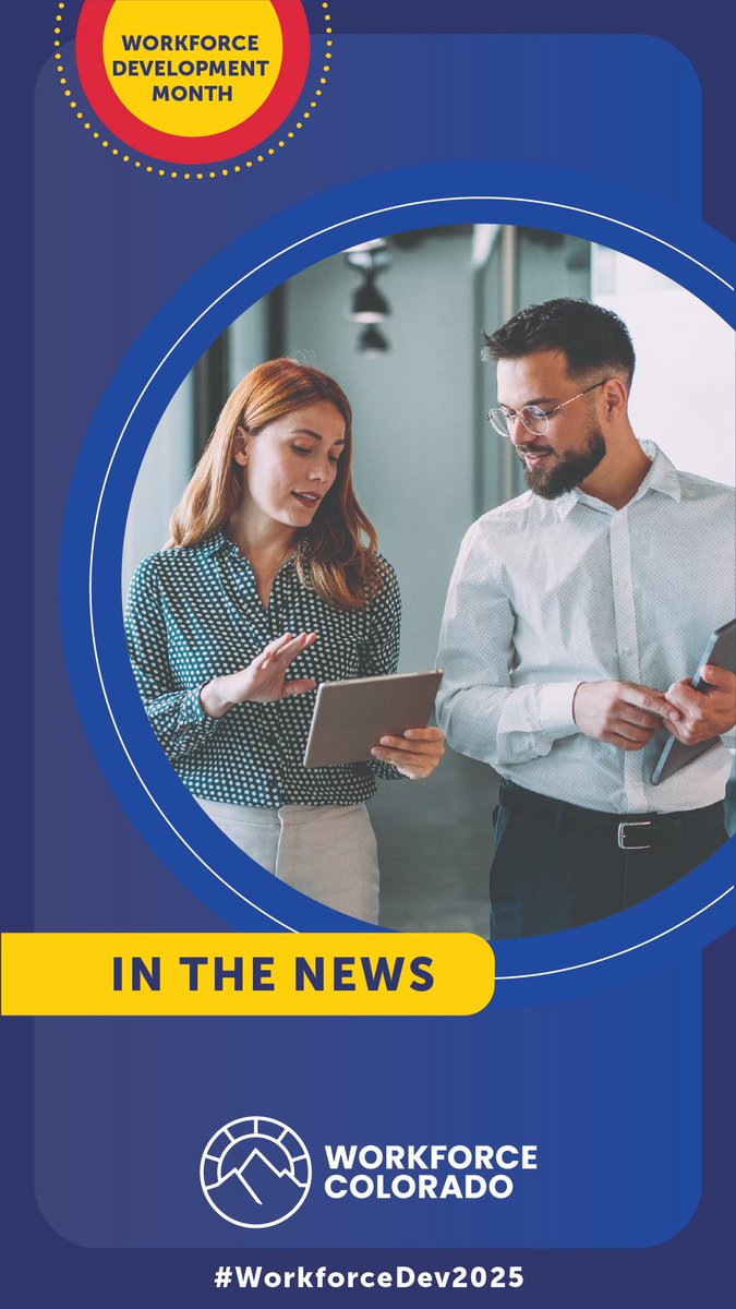 Happy Workforce Development Month from all of us at Pikes Peak Workforce Center! Come &amp; see us: We can help with job searching, résumé reviews, interview prep, workshops at 1675 Garden of the Gods Rd, or 719-667-3700, Mon-Fri, 8 to 4:30. Visit  online ppwfc.org.