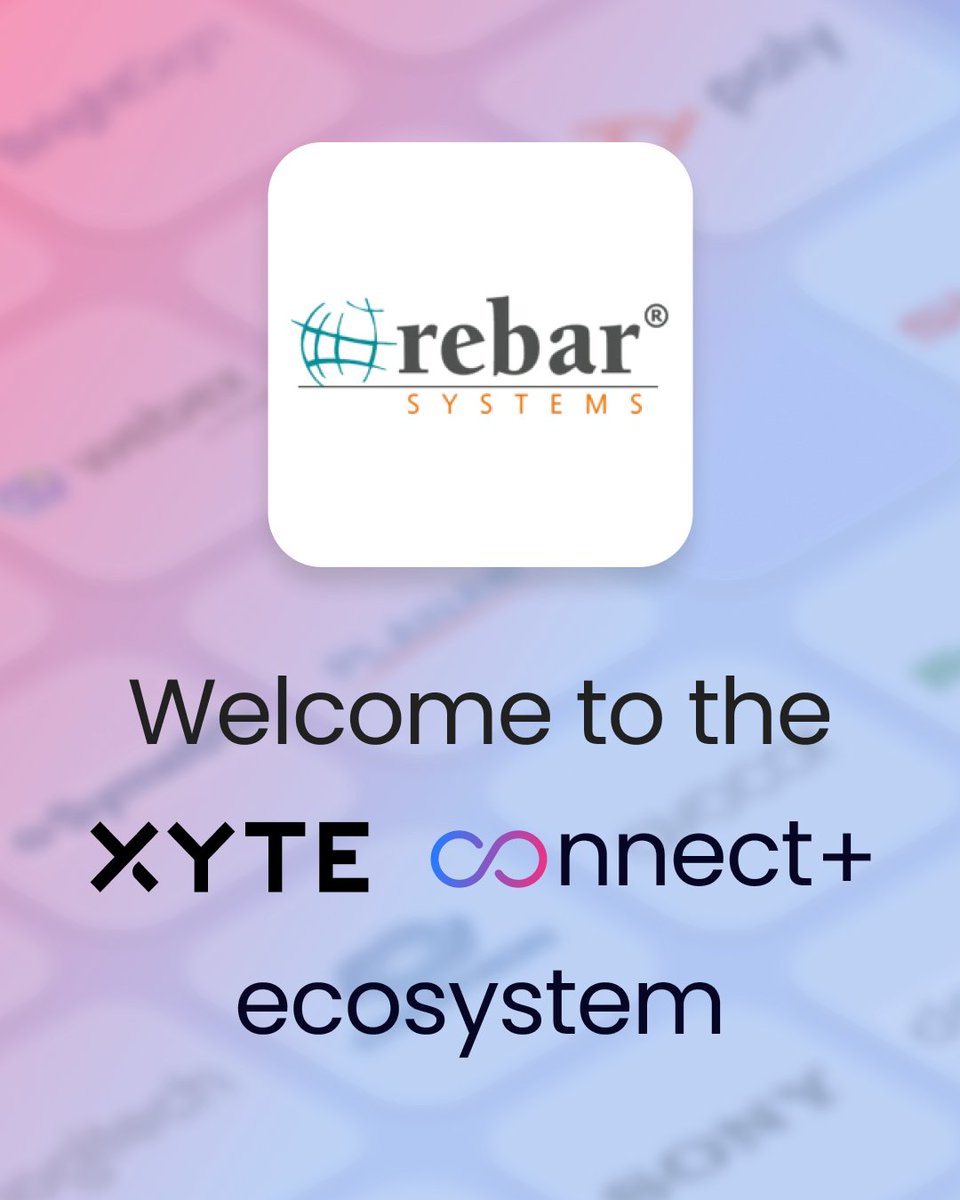 Welcome, Rebar Systems, to the #Xyte Connect+ ecosystem!

From hedge funds to banks, #Rebar delivers AV managed services, workplace consulting and more. With Connect+, they’ll provide even smarter, unified solutions for their clients.

Learn more: xyte.io/managed-servic…