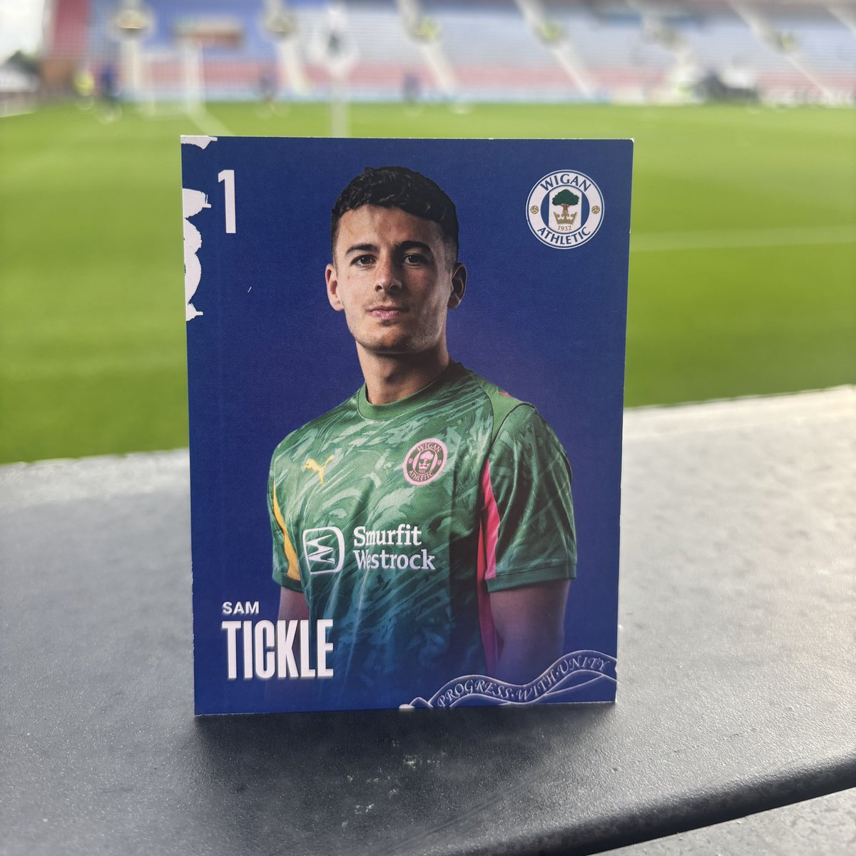 ‼️ 𝘿𝙤𝙣’𝙩 𝙈𝙞𝙨𝙨 𝙊𝙪𝙩!

Tonight is your last chance to add the Sam Tickle card to your collection! 🃏

Come and get yours from the Latics Store or our Family Zone! 😃

#wafc 🔵⚪️