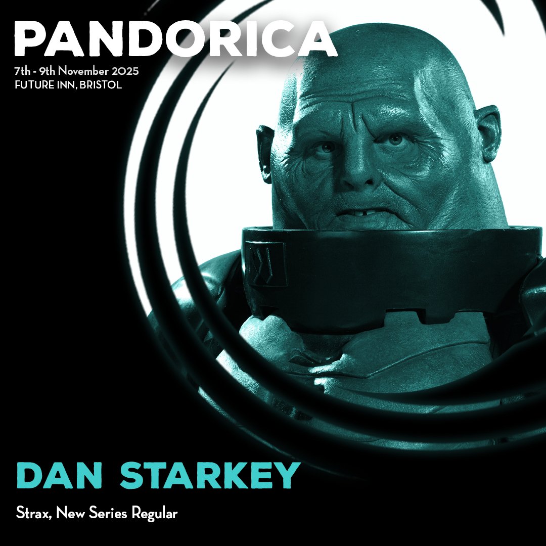 DAN STARKEY will be joining us for #Pandorica2025

Dan is best known for a variety of Sontaran roles in the new series of #DoctorWho, principally Strax, as well as Ian in Last Christmas.

fantomevents.co.uk