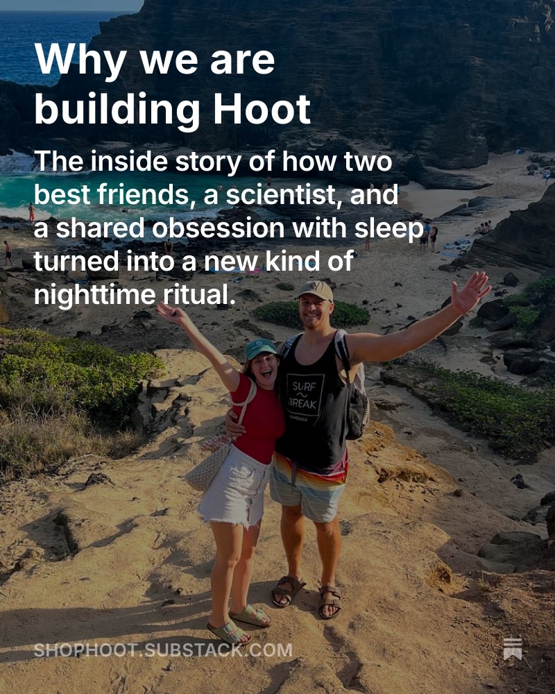 First post about Hoot!!! 

substack.com/profile/191796…