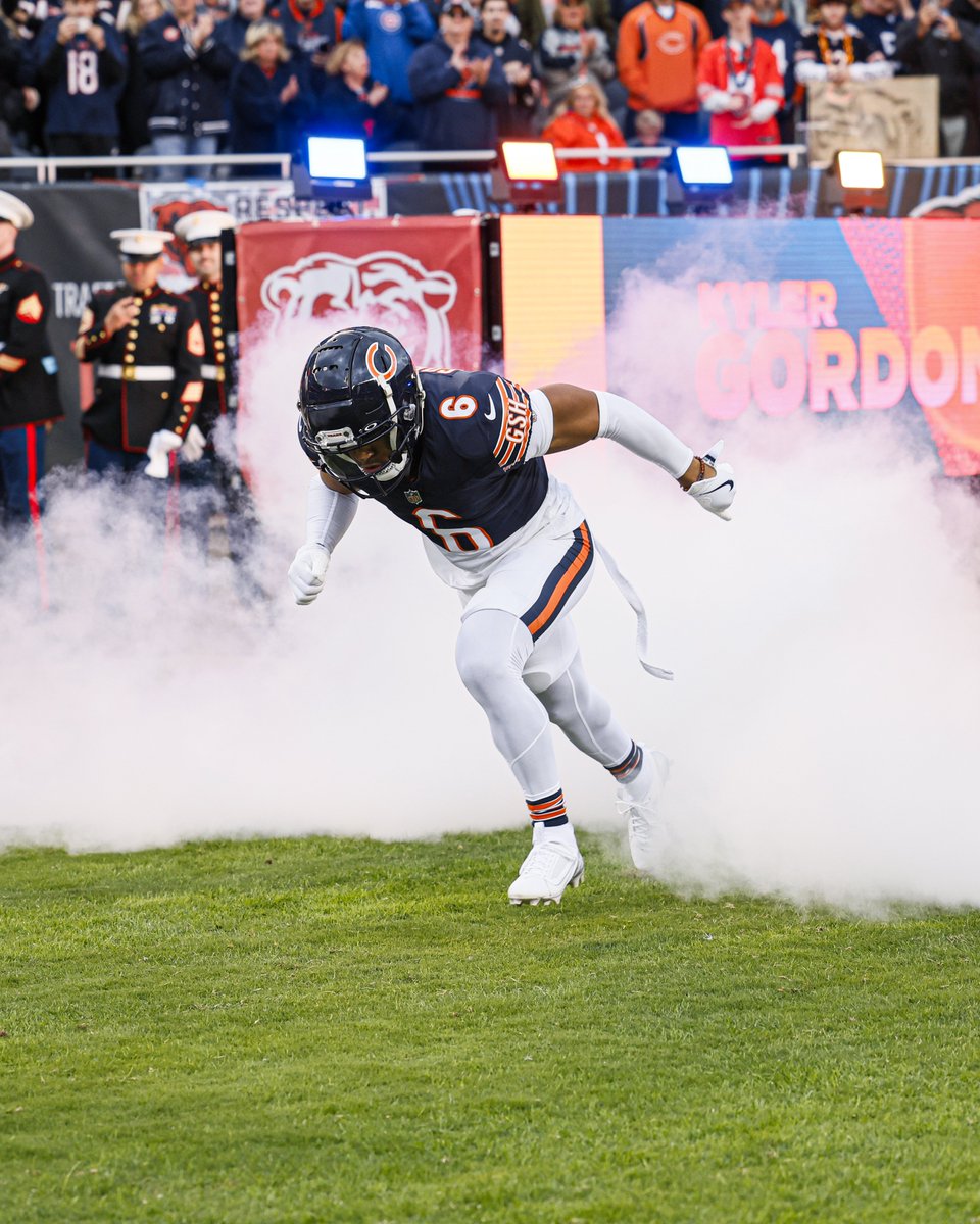 A 6️⃣ días del Kickoff…

<a href="/kyler_gordon/">Kyler Gordon</a> ya está en el aire. 🔝☁️

#DaBears
