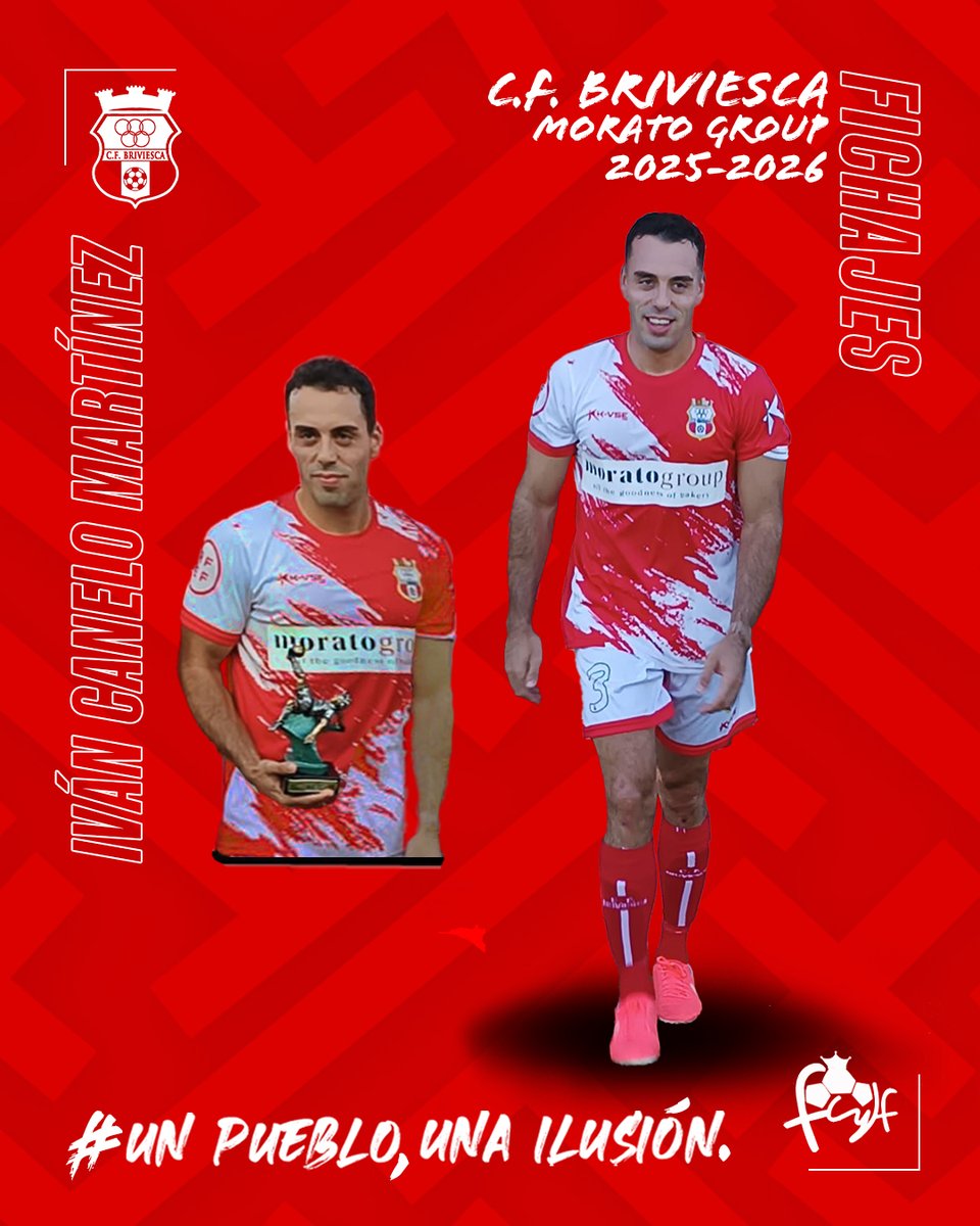 𝗖𝗢𝗠𝗨𝗡𝗜𝗖𝗔𝗗𝗢 𝗢𝗙𝗜𝗖𝗜𝗔𝗟 | 𝗙𝗜𝗖𝗛𝗔𝗝𝗘𝗦
✍️Iván Canelo Martínez ficha x el BRIVI
✅Polivalencia para las bandas rojillas⚔️
➡️Regresa ganándose su puesto x méritos propios. Compromiso y liderazgo para el vestuario rojillo
🫶Bienvenido a la que siempre fue tu casa❤️🤍