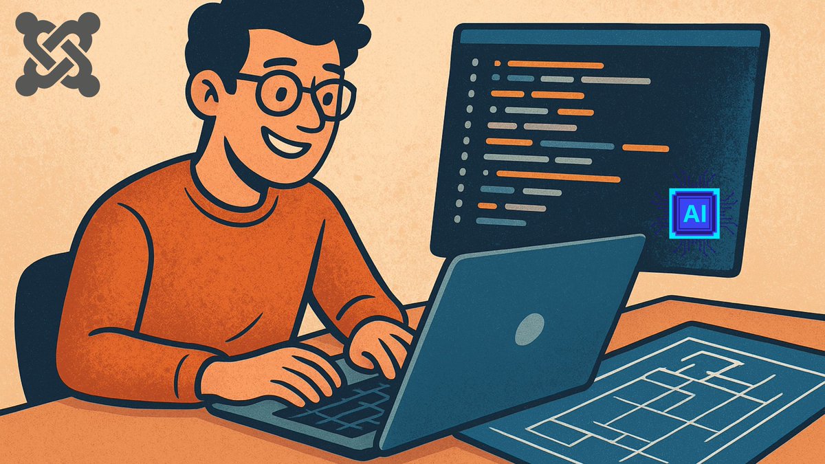 techjoomla's tweet image. Taming #AI: @tusharshekokar&apos;s Journey with Cursor.ai and #Joomla3 - Building for the Community buff.ly/mBcZal9