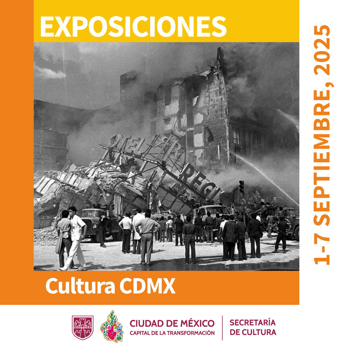 Esta semana, hay mucho que ver en las #ExposicionesCulturaCdMx, por eso te traemos una serie de recomendaciones para disfrutar en los distintos recintos de #CulturaCdMx. 

Consulta todos los detalles en nuestra #CarteleraCdMx: bit.ly/SA1-SA07
