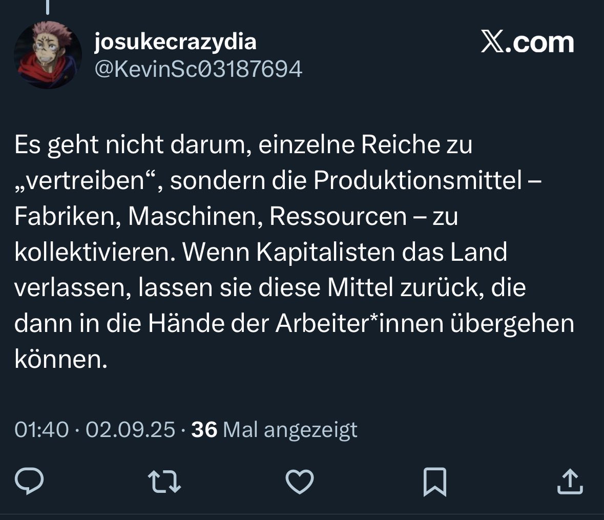 Irgendjemand sollte dem JJK PB Linken mal die Rechtsform der Aktiengesellschaft erklären.