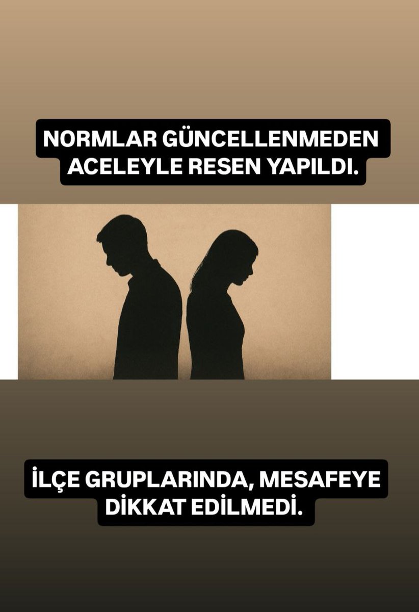 İlçe grubu uygulaması iptal edilmelidir. Norm fazlası öğretmen sadece ilçe içinde değerlendirilmelidir. İl geneli atama durdurulmalıdır. Yıllardır süren yanlış uygulamalar bugün birilerini mağdur etmiştir. 
#ResenÇözümDeğilSürgun
<a href="/Yusuf__Tekin/">Yusuf Tekin</a> <a href="/tcmeb/">Millî Eğitim Bakanlığı</a> <a href="/mebpgm/">Personel Genel Müdürlüğü</a>