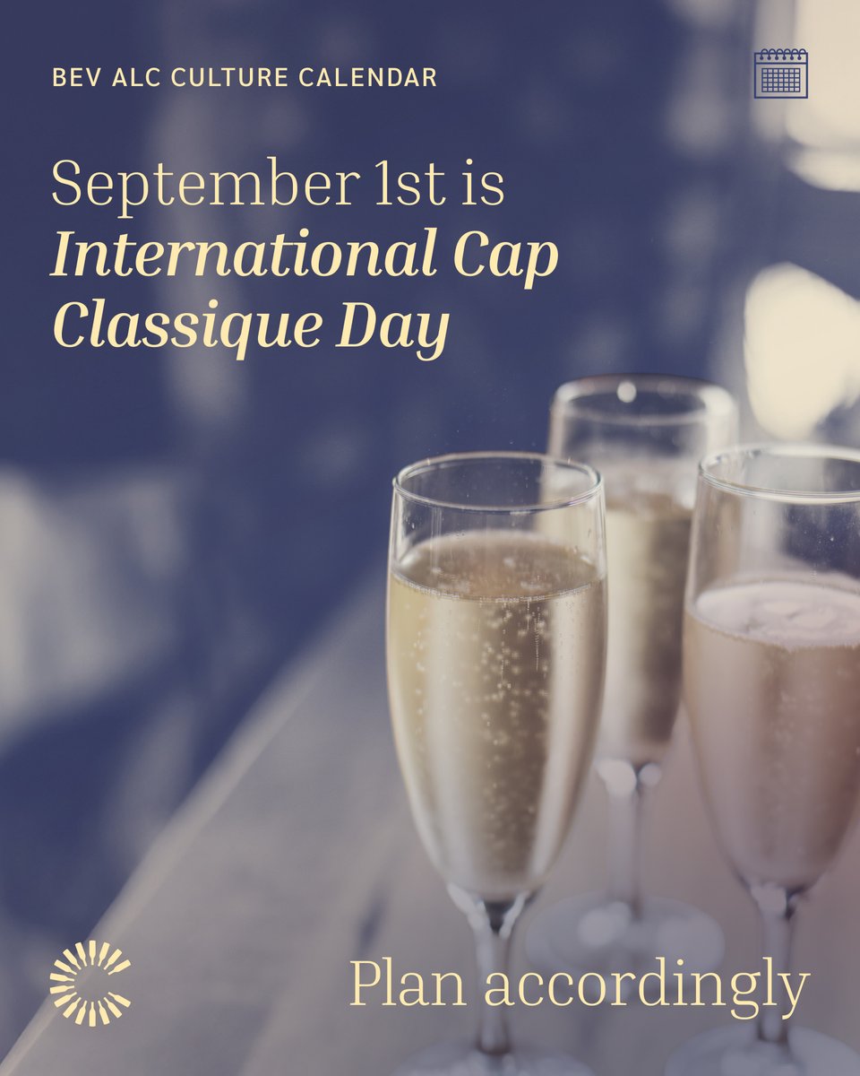 ClaretPlan's tweet image. 🥂 September 1 is International Cap Classique Day — celebrating South Africa’s finest sparkling wine. Whether you’re toasting or tracking vintage output, plan accordingly.

cult
#BevAlc #SupplyChainPlanning #BeverageIndustry #BeverageBusiness