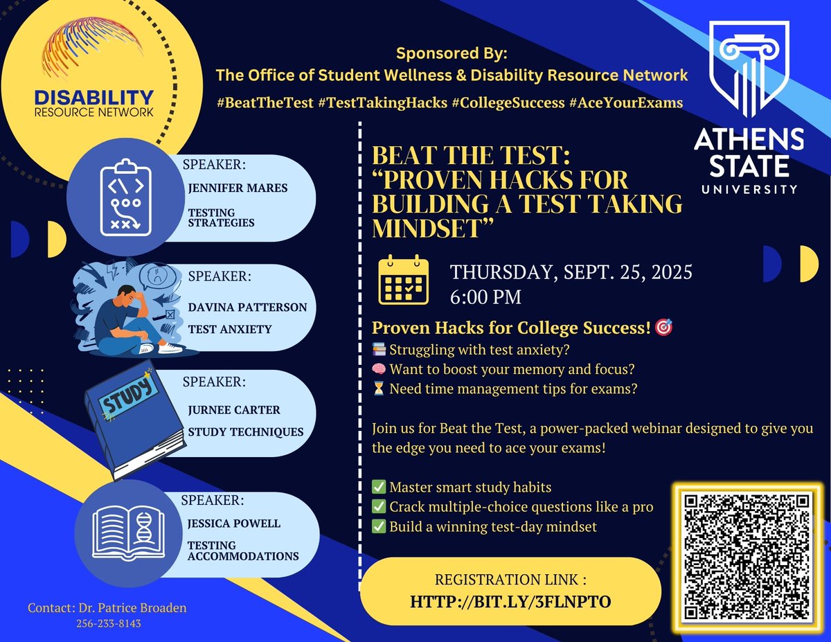 Athens State tweet media