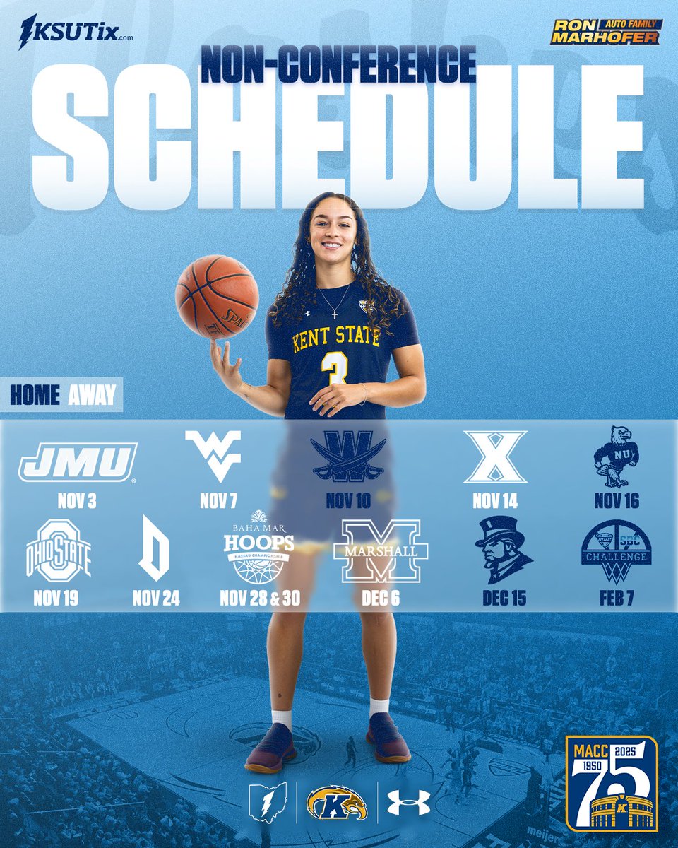 The non-conference schedule is locked in and we're ready to put in the work. 🏀

New battles. Same mission‼️

🎟️ KSUTix.com

#GoFlashes⚡️