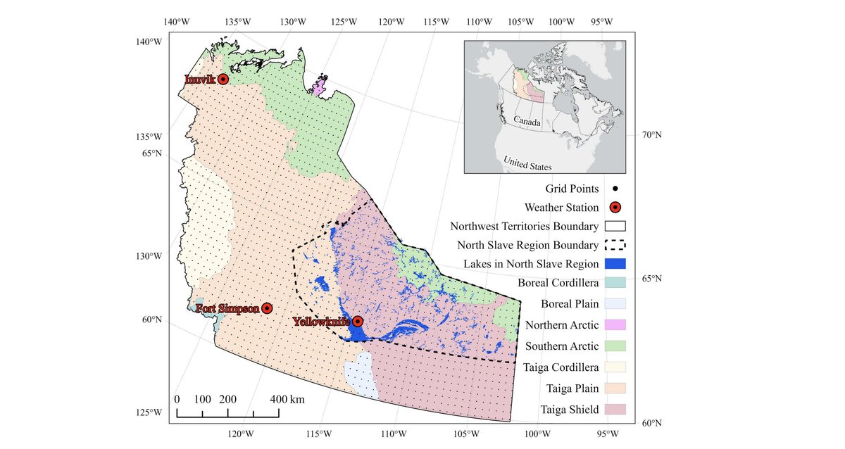 PAPER ALERT! Our latest publication in the Journal of Climate analyzes 44 years of solar radiation trends in the Northwest Territories, a key insight for northern ecosystems and communities! #ReSECLab

Full article: doi.org/10.1175/JCLI-D…

News: reseclab.ca/news