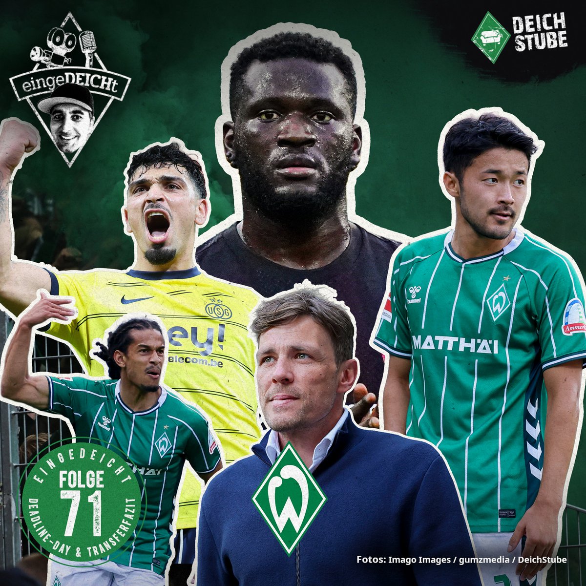 DeichStube (@deichstube) on Twitter photo #Boniface-Hype und #Werder-Wahnsinn am #DeadlineDay: Das <a href="/eingeDEICHt/">eingeDEICHt - die Werder-Show</a>-Transferfazit ist online!
🎬: tinyurl.com/egd71-YouTube
🎧: tinyurl.com/egd71-Spotify #Boniface-Hype und #Werder-Wahnsinn am #DeadlineDay: Das <a href="/eingeDEICHt/">eingeDEICHt - die Werder-Show</a>-Transferfazit ist online!
🎬: tinyurl.com/egd71-YouTube
🎧: tinyurl.com/egd71-Spotify