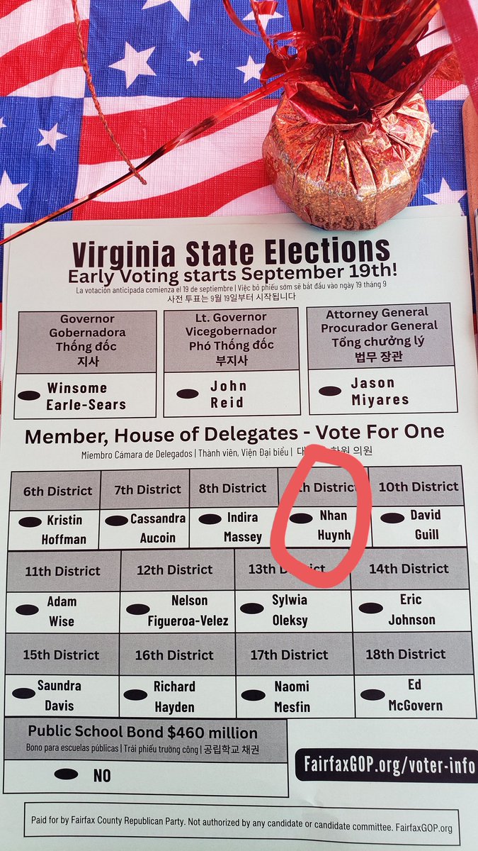 Alright folks, voting time is here.  Please get out to vote.

Just voted for Stewart L Whitson for the Virginia 11th U.S Congressional District (Federal - U.S Congress).  This special election ends next week Sept. 9th.

I'm on the ballot for the 9th House of Delegates District