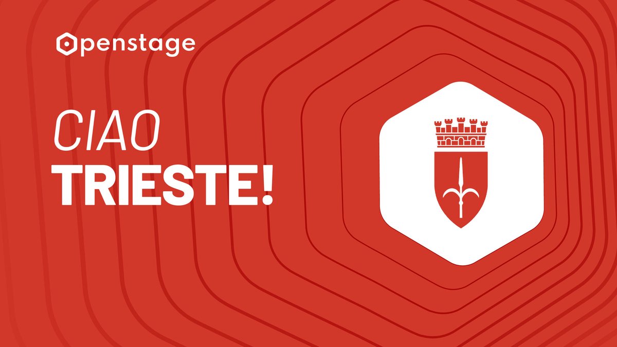 OpenStage_it's tweet photo. Da oggi Openstage arriva a Trieste!
Le postazioni di arte di strada si prenotano direttamente dall’App 📲 @ComunediTrieste
#Openstage #Trieste #Musica #Cultura #Arte https://t.co/nS1I6ZaZZ5