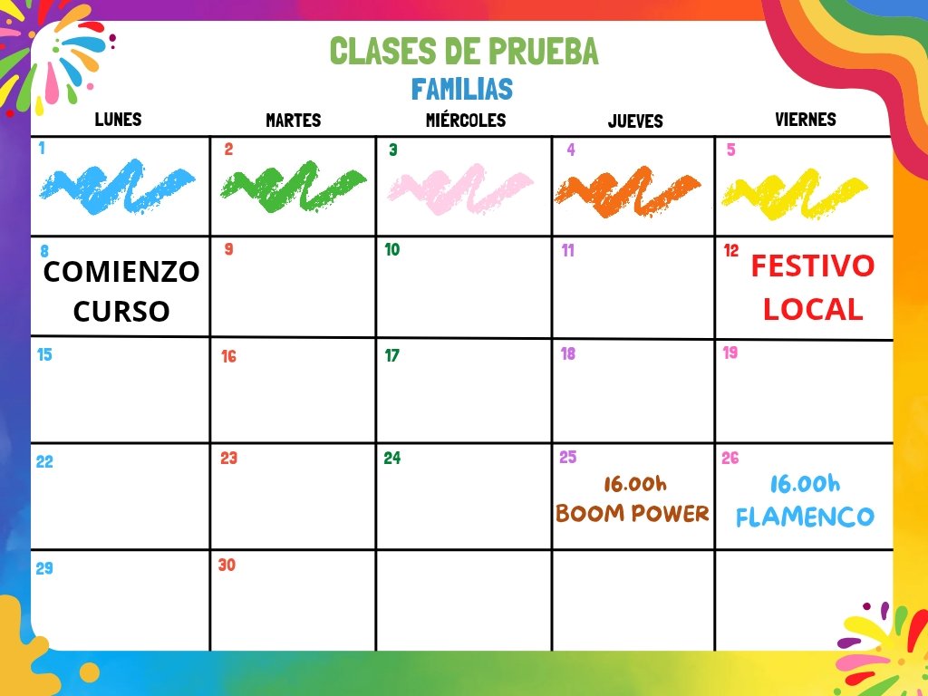 ¡¡¡Ya tenemos los horarios con las clases de prueba de las extraescolares🤸‍♂️ de este año para que os ayuden a decidir!!!🥳

⬇️⬇️⬇️Inscripciones en el enlace⬇️⬇️⬇️

 docs.google.com/forms/d/e/1FAI…

#nuevocurso #nuevocurso20252026 #nuevocurso2526 #curso20252026 #curso2526