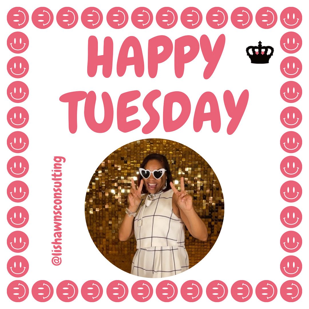 Happy Tuesday!!! 

Remember to bring joy to the work place. Begin to celebrate all of your victories!!✨

#lishawnsconsulting
#shinebright
#celebrate
#victory
#joy
#workplace 
#tuesdayvibes 
#goodvibes
#vibes
#blessed
#support
#lishawn
#consulting
#consult
#likeforlike
#like4like