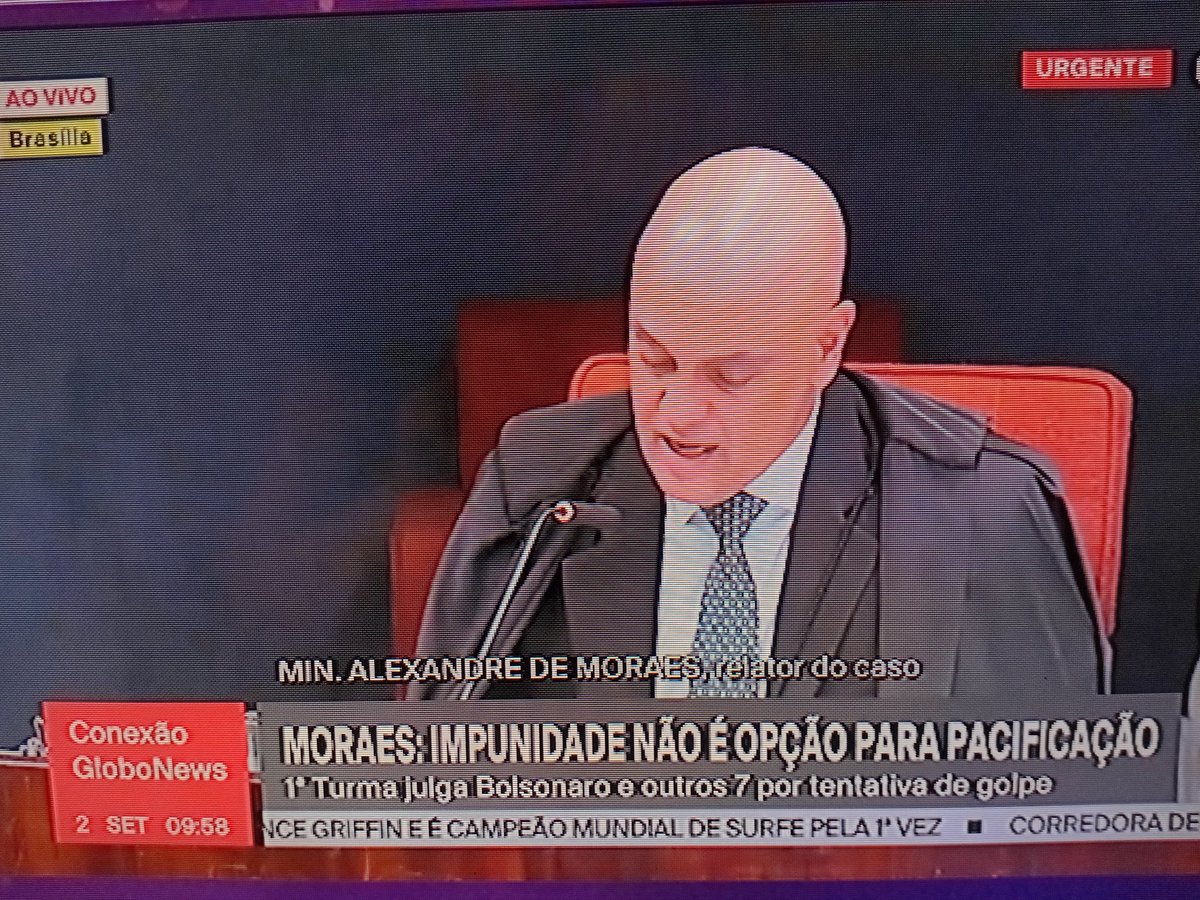 Moraes: "Impunidade não é opção para pacificação". Pode comprar foguete, a carne, o carvão e a gelada. Vai ter Carnaval fora de época SIM!!!!

BOLSONARO CONDENADO
BOLSONARO PRESO
GRANDE DIA 
SUPREMO TRIBUNAL FEDERAL