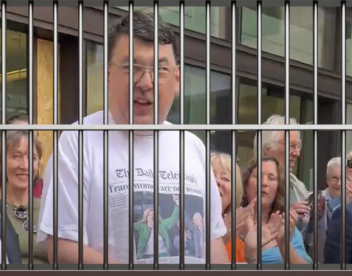 The upside of Graham Linehan’s arrest is that Robert Galbraith has finally noticed him 

“So, I hear you’re going to jail now, Father”