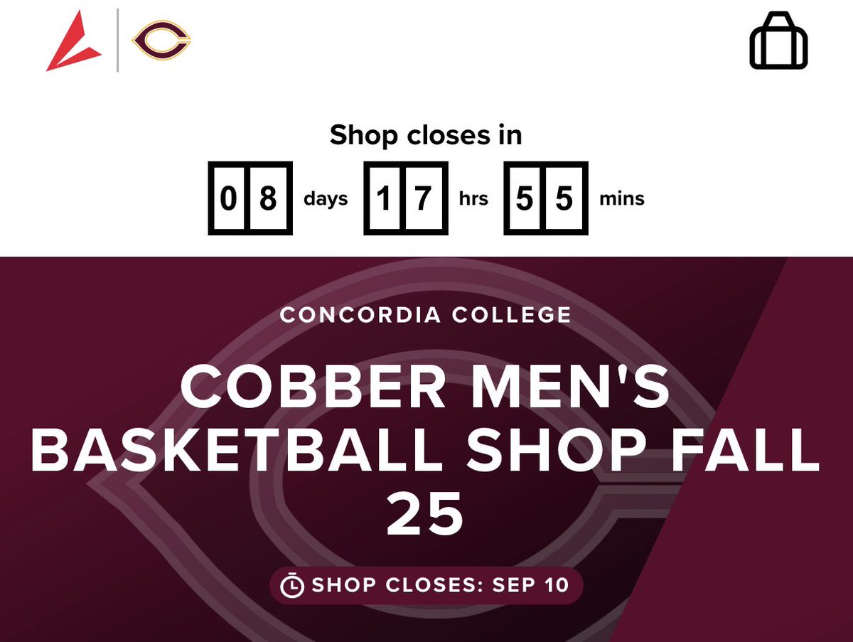 Cobber Basketball tweet media