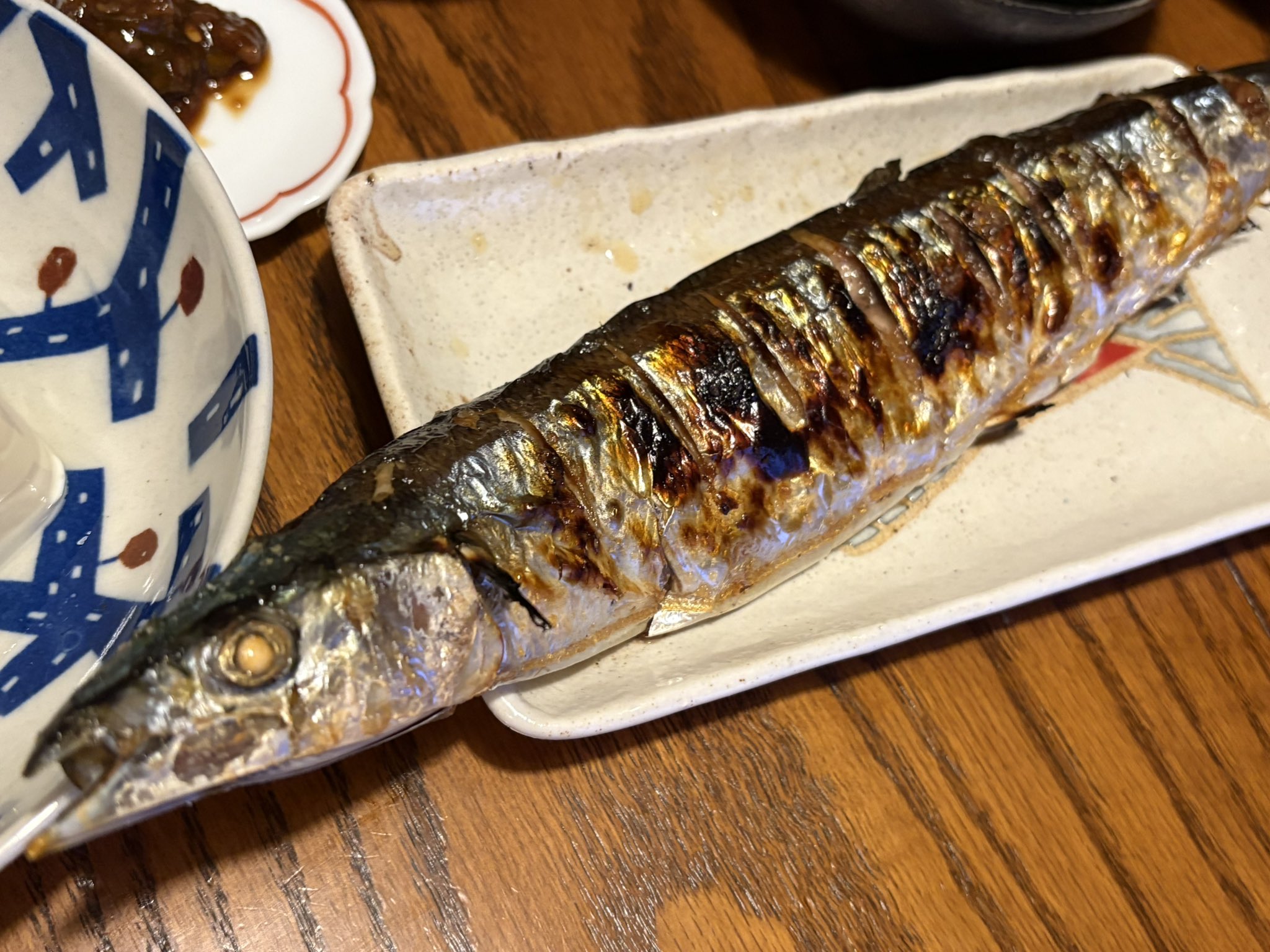秋刀魚 今日のオススメも秋刀魚～o(^o^)o サイズUP(2kg11尾→10尾サイズ