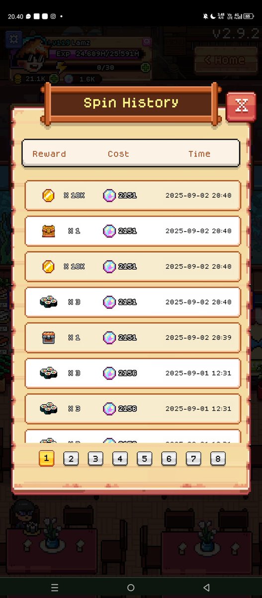 Lamzx |FFID🇮🇩 (@lamzx89) on Twitter photo today's dinner menu🍣 <a href="/FishingFrenzyCo/">Fishing Frenzy</a> <a href="/FishingFrenzyID/">Fishing Frenzy Indonesia 🇮🇩</a> <a href="/xdereklau/">Derek 🗺️</a>
Lest play fishingfrenzy.co/?code=UBCKO3 today's dinner menu🍣 <a href="/FishingFrenzyCo/">Fishing Frenzy</a> <a href="/FishingFrenzyID/">Fishing Frenzy Indonesia 🇮🇩</a> <a href="/xdereklau/">Derek 🗺️</a>
Lest play fishingfrenzy.co/?code=UBCKO3