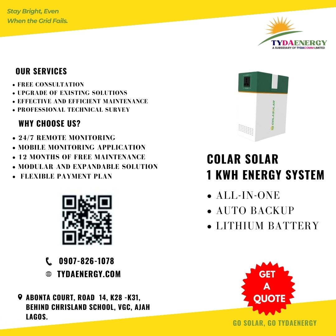 tydaenergy's tweet photo. #RenewableEnergy #SolarEnergy 
"Happy New Month"

Say goodbye to power outages and hello to clean energy! 🌟

"Get a free consultation" | Go Solar, Go TYDAENERGY 

🌐: https://t.co/vznuUsU1hm | 📞 +2349058006383 https://t.co/TRz4mJ36iP