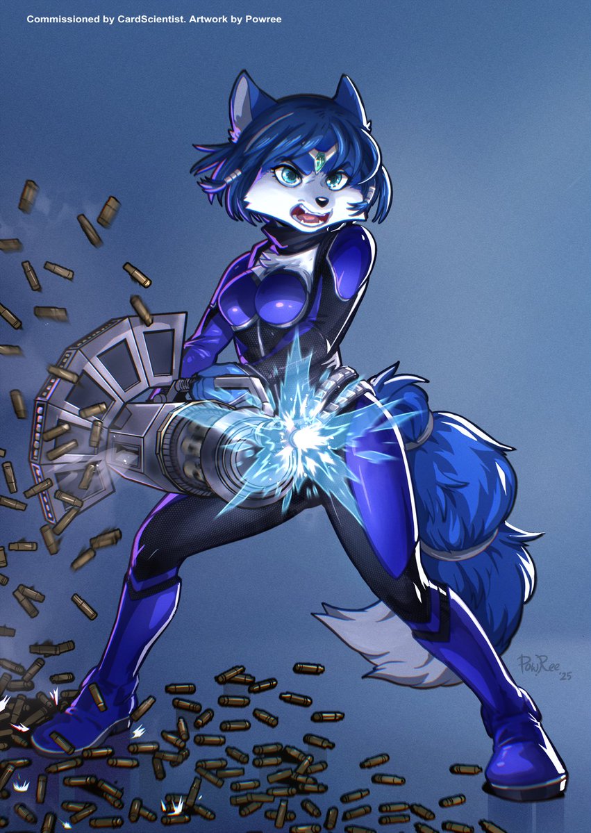 powree | commission open (@powree) on Twitter photo Commissioned by <a href="/CardScientist/">CardScientist</a> . Thank you very much for commissioning me!
Krystal obliterating her target, lol.
#krystal #starfox #krystal_starfox #starfoxassault Commissioned by <a href="/CardScientist/">CardScientist</a> . Thank you very much for commissioning me!
Krystal obliterating her target, lol.
#krystal #starfox #krystal_starfox #starfoxassault