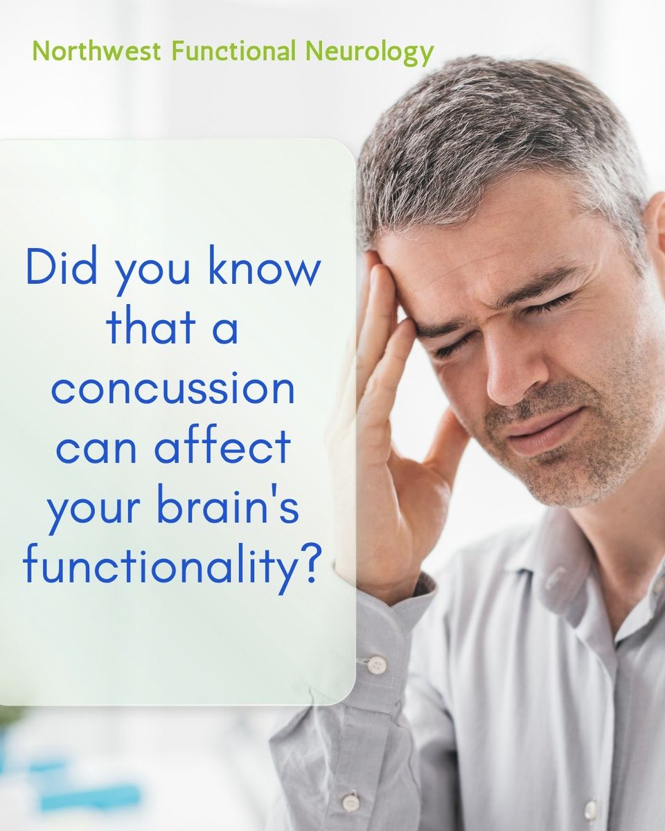NWFunctionNeuro's tweet photo. A concussion isn't "just a bump on the head" — it's a mild traumatic brain injury that can alter how your brain processes information, regulates balance, and controls emotions.

503-850-4526 
https://t.co/64X33exd0c https://t.co/K5AVzPbWXq