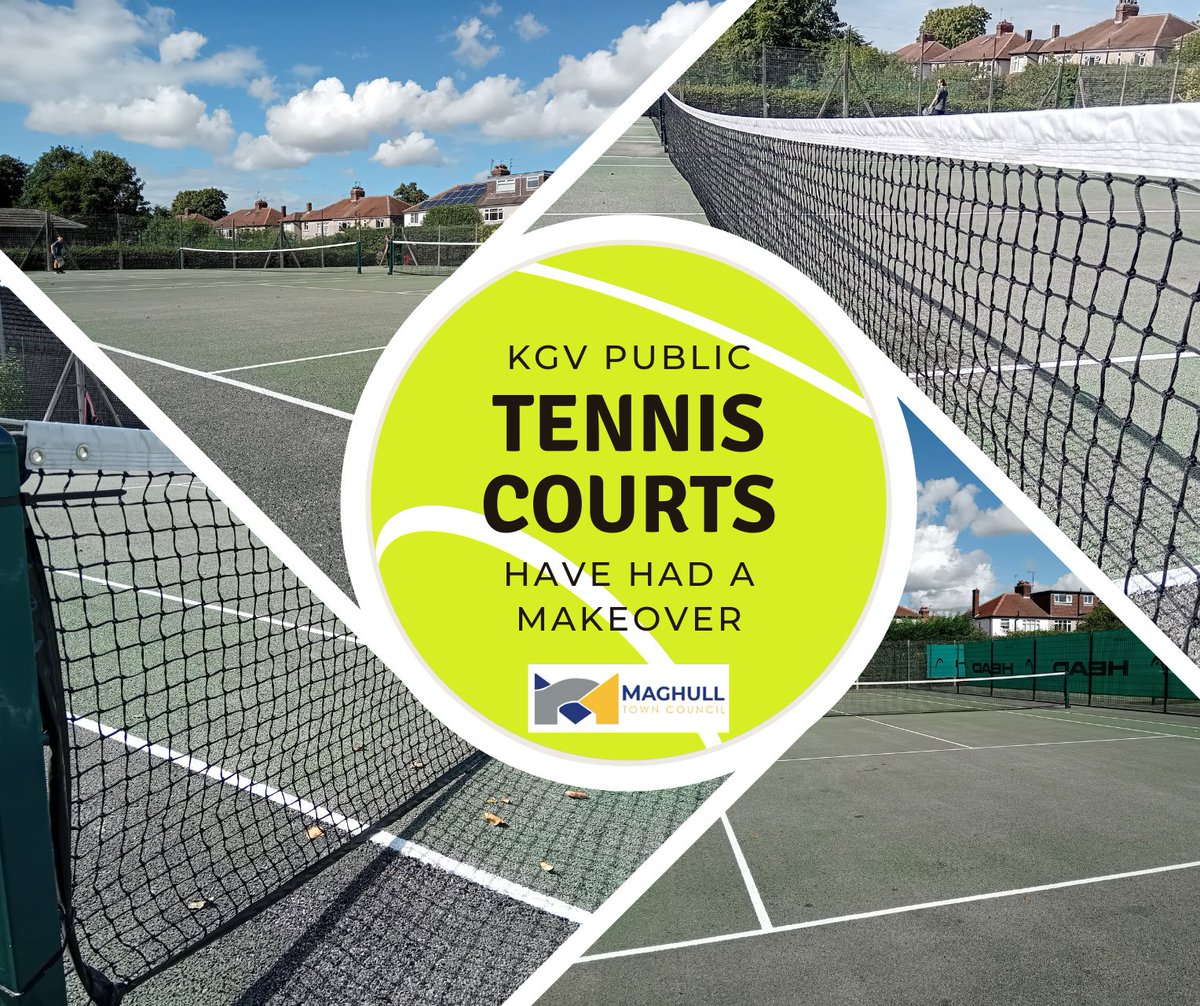 Why not come and grab the last of the warm days at the free public tennis courts at KGV Playing Fields?🎾
They have new nets and freshly painted lines and are just waiting to be played on
No need to book - It's first come, first served😜