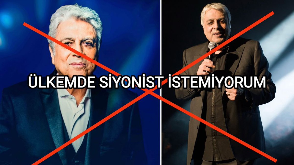 Daily World (@dailyworlld) on Twitter photo Konser iptal edilsin
Siyonist katili istemiyoruz!
Netanyahu'nun madalyalı şarkıcısının Türkiye'de ne işi var?
Soykırımcı israil destekçisi Yahudi şarkıcı Enrico Macias, 5 Eylül'de İstanbul Harbiye'de Açıkhava Tiyatrosu’nda sahne alacak.
<a href="/RTErdogan/">Recep Tayyip Erdoğan</a>
#ÜlkemdeSiyonistİstemiyorum Konser iptal edilsin
Siyonist katili istemiyoruz!
Netanyahu'nun madalyalı şarkıcısının Türkiye'de ne işi var?
Soykırımcı israil destekçisi Yahudi şarkıcı Enrico Macias, 5 Eylül'de İstanbul Harbiye'de Açıkhava Tiyatrosu’nda sahne alacak.
<a href="/RTErdogan/">Recep Tayyip Erdoğan</a>
#ÜlkemdeSiyonistİstemiyorum