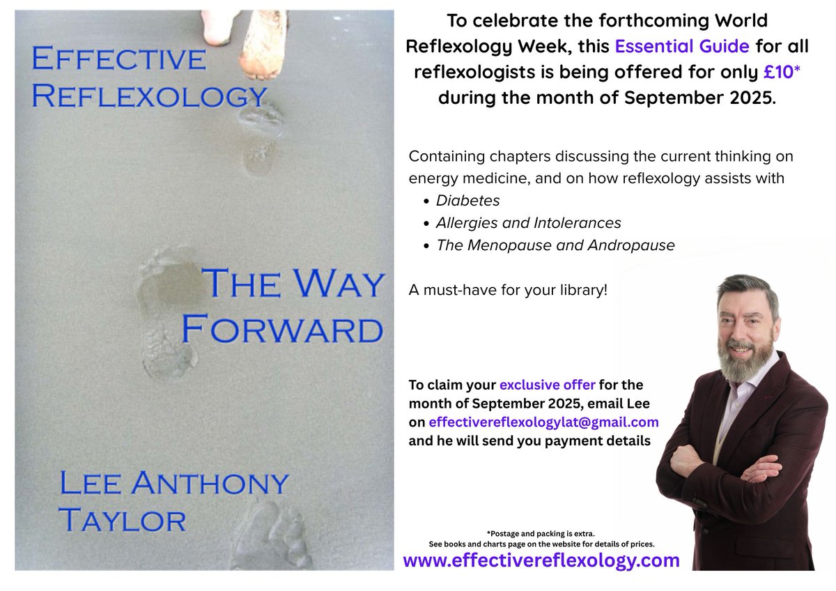effectivereflex's tweet image. The offer has started and the orders are coming in! 
Don't miss out order your copy now!
effectivereflexology.com