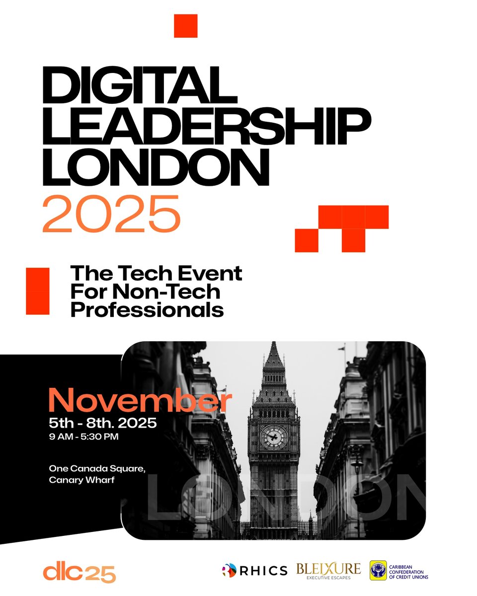 RhicsTech's tweet image. Exclusive Invitation: Join Digital Leadership London 2025 - Where global leaders meet to master AI, cybersecurity, and innovation, secure your seat today. 

digitalleadershiplondon.com 

#tech #conference #techevent #executives #ai #cybersecurity #crypto

 mailchi.mp/digitalleaders…